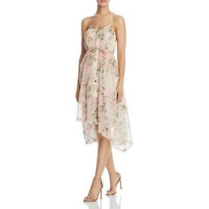 Aqua Women's Tiered Floral Halter Dress ✨NWT